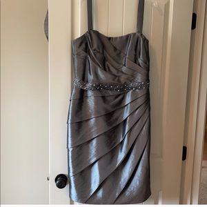 2 PCs- Semi-formal dress w/ jacket. Worn once.